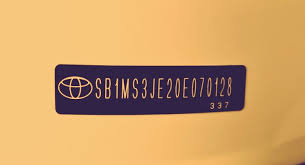 There will also be a sticker on the side of the. How To Read Your Toyota Vin Code Autoevolution