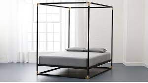 Black iron canopy bed marketplace 382 only. 6 Modern Canopy Beds That You Can Actually Afford Architectural Digest