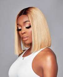 10" Leslie Blonde Bone straight Closure Wig