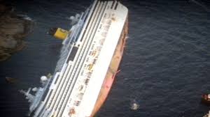 italian cruise ship wreck: missing