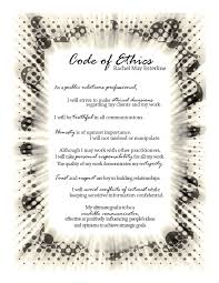 Workplace Code Of Conduct Code Of Ethics Code Of Ethics Ethics Public Relations