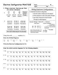 Electron configuration worksheet answer key. 7 Printable How To Write Electronic Configuration Forms And Templates Fillable Samples In Pdf Word To Download Pdffiller