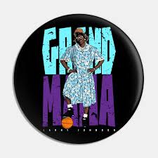 Larry demetric johnson is an american former professional basketball player who spent his career as a power forward with the charlotte horne. Grandmama Larry Johnson Pin Teepublic