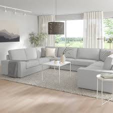 Shop our best selection of u shaped sectional sofas & couches to reflect your style and inspire your home. Kivik Sofa U Form 7 Sitzig Orrsta Hellgrau Ikea Osterreich