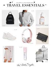 Travel Essentials A Cozy Girl S Guide To A Airport Loo Travel Essentials Packing Clothes Airport Outfit
