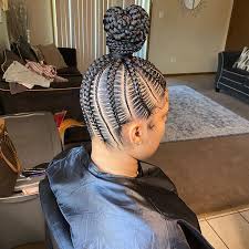 Bun hairstyles for black hair. 10 Cool Braided Bun Styles For Black Hair From Instagram Belletag