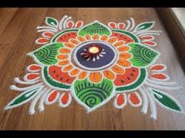Simple Easy And Quick Freehand Rangoli Designs With Colours Rangoli Designs By Shital Daga Rangoli Designs Rangoli Border Designs Colorful Rangoli Designs