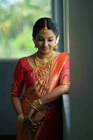 Bridals Indian Bridal Fashion South Indian Bride Saree Kerala Saree Blouse Designs