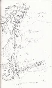Bleach Grimmjow Can T Fear Your Own World Novel Sketch Tite Kubo Bleach Art Bleach Anime Bleach Characters