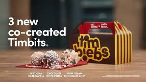 It's essentially a classic birthday cake timbit coated . Timbiebs Twitter Search Twitter