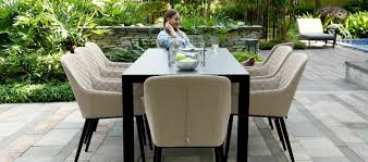Zest 8 Seat Rectangular Dining Set With Firepit Table Taupe Available From 31st July 2020 Pre Folding portable fire pit mesh firepit stand outdoor camping patio barbecue tool.