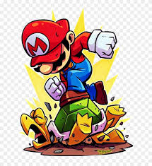 Los dibujos en blanco y negro estilulan la creatividad y fomentan la memoria. Mario Bross Kaos Dibujos De Mario Bros Hd Png Download 694x898 5473684 Pngfind