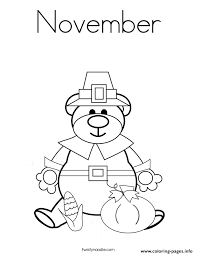 Free november coloring page printable. Thankful November Coloring Pages Printable