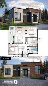 Discover The Plan 3296 Zenia Which Will Please You For Its 2 Bedrooms And For Its Modern Design Styles Contemporary House Plans Basement House Plans Bungalow House Design