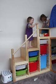 20 Ways To Hack Tweak Repurpose Reimagine Ikea S Trofast Kid Beds Ikea Bed Kids Bunk Beds