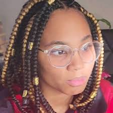 Large throwback box braids🤩, #boxbraidbob #boxbraids #chapelhillhairstylist