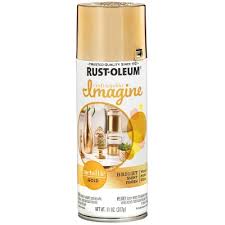 Rust Oleum 11oz Imagine Metallic Spray Paint Gold Target