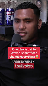 There's only one Wayne Bennett 🤝 #fyp #nrl #footy #rugbyleague #podca...