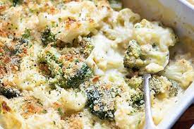 Broccoli And Cauliflower Gratin Recipe Cauliflower Gratin Broccoli Cauliflower Bake Cauliflower