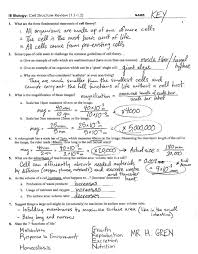 Cellular respiration pogil activities biology answer key. Ib Cell Structure Review Key 1 1 1 2