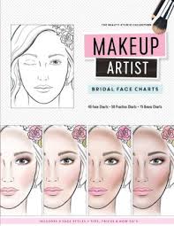 Makeup Artist Bridal Face Charts Paperback