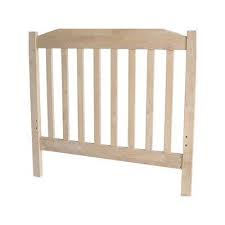 Buy allewie queen platform bed frame with 4 drawers storage and headboard, square stitched button tufted upholstered mattress foundation with wood slat support, no box spring needed, dark grey: Unfinished Wood Slat Headboard By International Concepts 149 86 Size 41 H X 42 W X 1 5 D Color Unfinis Wood Slat Headboard Unfinished Furniture Headboard