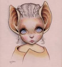 Batty Batty Is An Albino Bat And Very Shy Available Art Fantasy Art Art Drawings