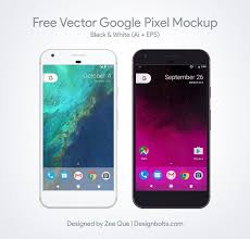 Free Vector Google Pixel Mockup In Ai Eps Format Vector Free Google Pixel Pixel