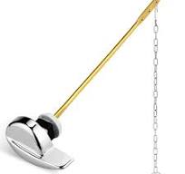 Ullnosoo TOTO Poignée de toilette de rechange avec chaîne, levier de  déclenchement TOTO THU004-CP pour St701 Cst854 Cst884 Cst864L Cst863  Cst853, ...