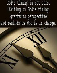  God S Timing