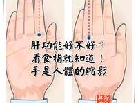 肝功能好不好 看食指就知道 手是人體的縮影 health check health health and wellness