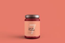 Jam Jar Mockup Jam Jar Jam Jar