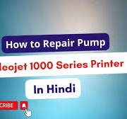How to repair pump videojet 1000 series printer in Hindi ...