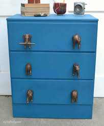 These dresser drawer pulls are easy to make and so beautiful. Diy Knobs Made From Animal Toys To Make Over Any Dresser