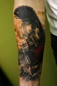 But plenty of women lately have also chosen to acquire this type of body art on their arms too. Colored 30 300 Spartan Art Tattoo Designs Ideas Spartan Tattoo Greek Tattoos Sleeve Tattoos