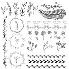 Apuesta por marcos de tamaños y colores desiguales para crear tu galería, eso le dará una imperfección ideal para crear ambientes acogedores. Coleccion De Hojas Blancas Y Blancas Dibujadas A Mano Vector Gratis
