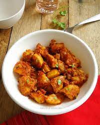 Tawa Aloo Masala Potato Fry Indian Recipes Blogexplore Recipe Aloo Recipes Indian Food Recipes Recipes