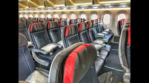 Premium economy is a step above economy class featuring additional legroom, wider seats, and enhanced inflight service. American Airlines Boeing 787 8 Lhr Ord Main Cabin Extra Youtube