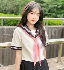 セーラー服 大きいサイズ 制服 半袖 夏物 ミニ プリーツスカート 女子高生 女子中学生 JK JC ブラック×ピンク  XXL(学生服)｜売買されたオークション情報、ヤフオク! の商品情報をアーカイブ公開 - オークファン（aucfan.com）