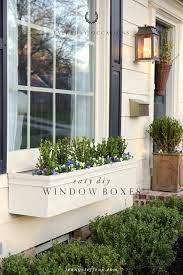 A window box (sometimes called a window flower box or window box planter) is a type of flower container for live flowers or plants in the form of a box attached on or just below the sill of a window. 20 Best Diy Window Box Ideas How To Make A Window Box