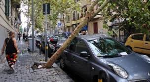 Una giornata da dimenticare quella di ieri sera che. Maltempo A Napoli Tra Strade Esplose Detriti E Segnali Divelti Danni Da Uragano Ma Era Un Temporale Il Mattino It