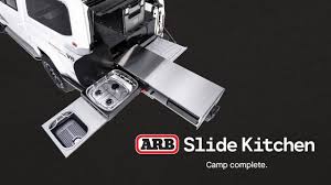I'd like to share the design and build of my trailer kitchen with you. New Arb Slide Kitchen Camp Complete With Arb 4x4 Accessories Youtube