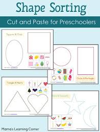 Shape Sorting Worksheet Packet Shapes Preschool Shapes Worksheet Kindergarten Kindergarten Worksheets