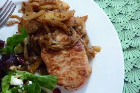 And they are way cheaper to buy too. Pork Chops With Mustardy Apples And Onions Hammertown