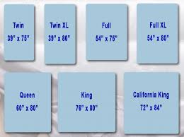 Great Full Mattress Measurements Mattress Size Chart And