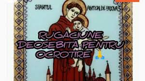Mã adresez tie, mai ales cu ocazia examenului pe care trebuie sã îl dau. Rugaciuni Sf Anton De Padova Youtube