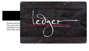 While some people are reluctant to agree, research has shown that about 60% of respondents would. Gift Cards Ledger Restaurant Bar