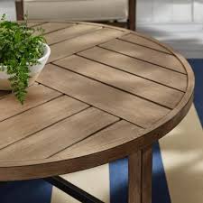 Hampton Bay Geneva Brown Steel Outdoor Coffee Table Frs60704r Stt The Home Depot Outdoor Coffee Tables Deep Seating Hampton Bay