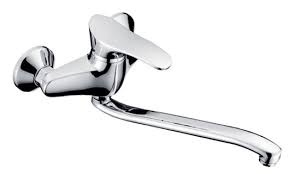 single handle wall mount kitchen faucet