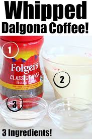 Some people say it reminds them of coffee ice cream, or a coffee whipped cream. Easy 3 Ingredient Dalgona Whipped Coffee The Typical Mom